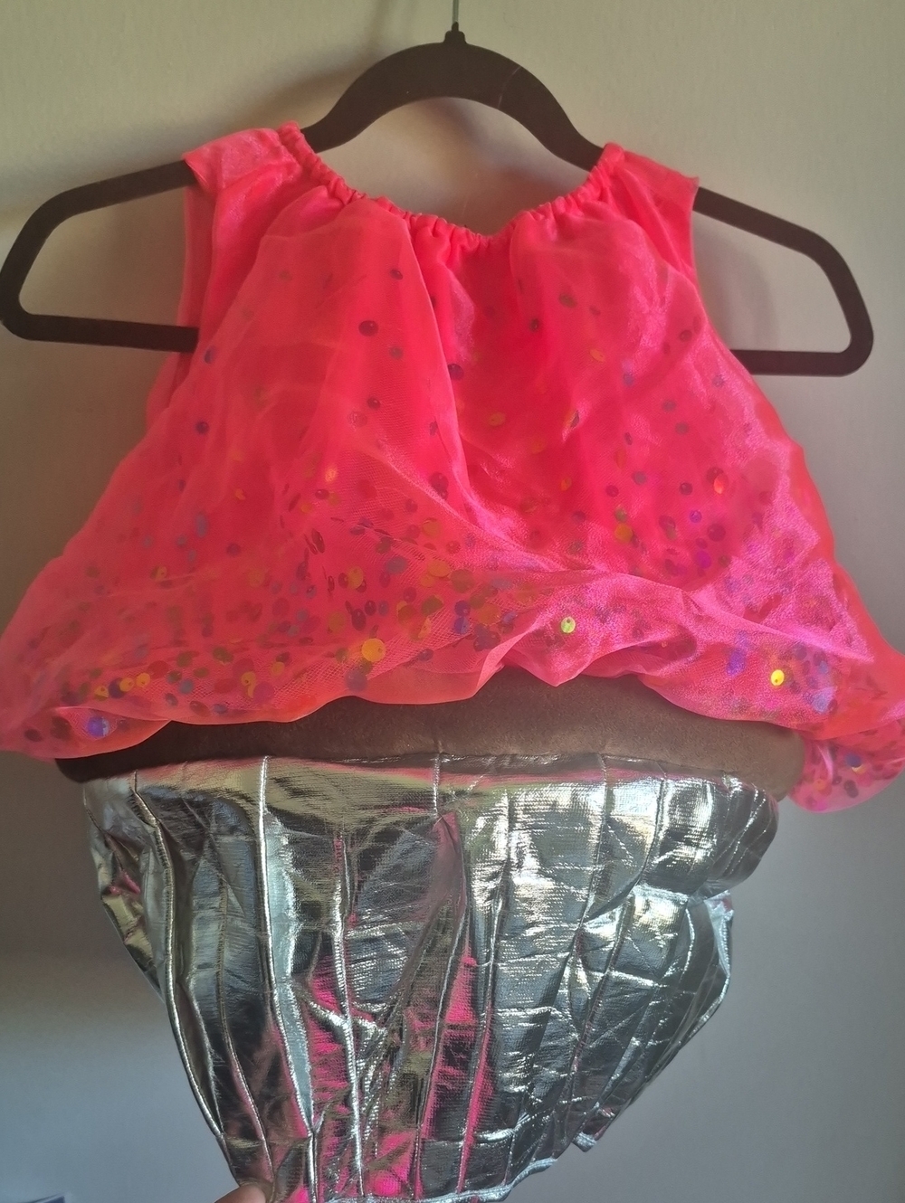 Girls Cupcake Halloween / Dressup Costume With Wig